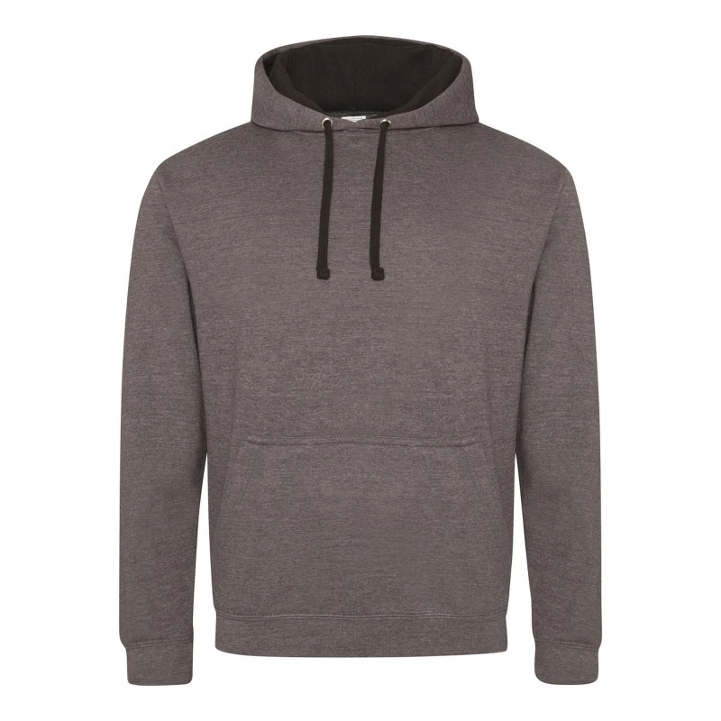 Sweat avec capuche en contraste