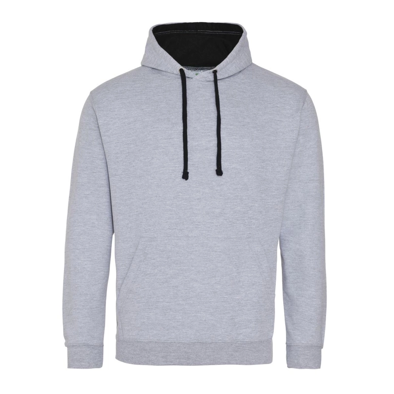 Sweat avec capuche en contraste