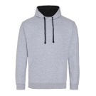 Sweat avec capuche en contraste