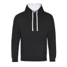 Sweat avec capuche en contraste