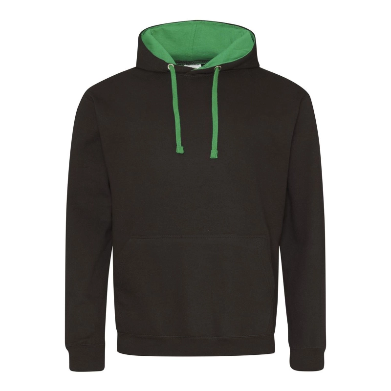 Sweat avec capuche en contraste