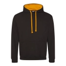 Sweat avec capuche en contraste