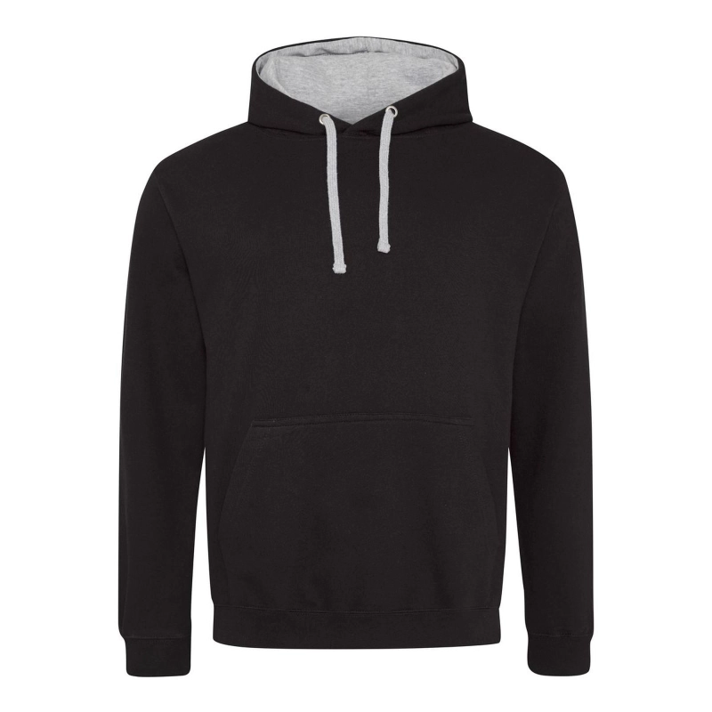 Sweat avec capuche en contraste