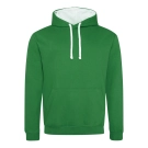 Sweat avec capuche en contraste