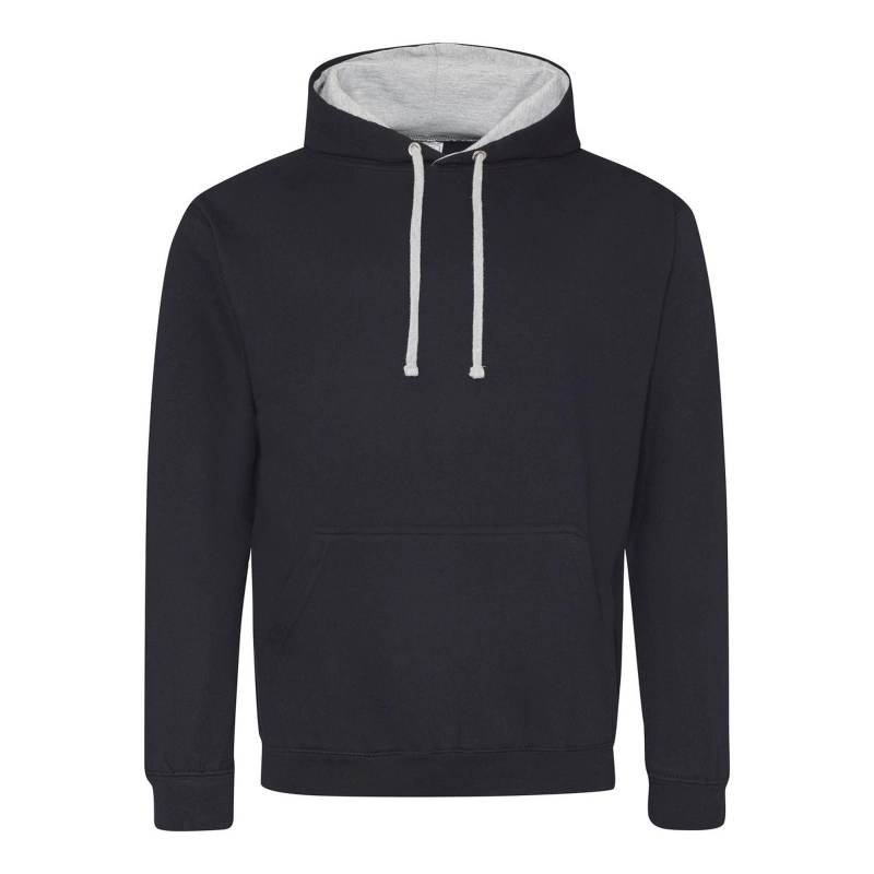 Sweat avec capuche en contraste