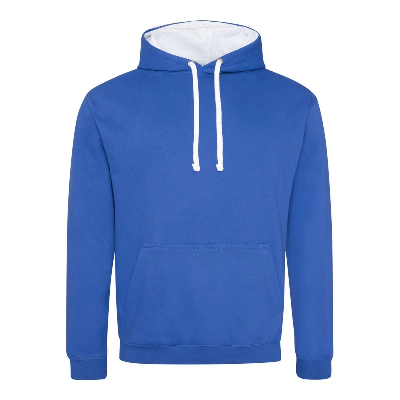 Sweat avec capuche en contraste
