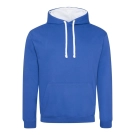 Sweat avec capuche en contraste