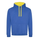 Sweat avec capuche en contraste