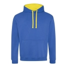 Sweat avec capuche en contraste