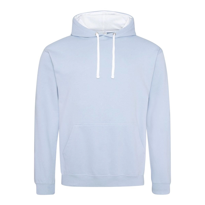 Sweat avec capuche en contraste