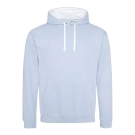 Sweat avec capuche en contraste