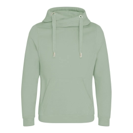 Cross Neck Hoodie