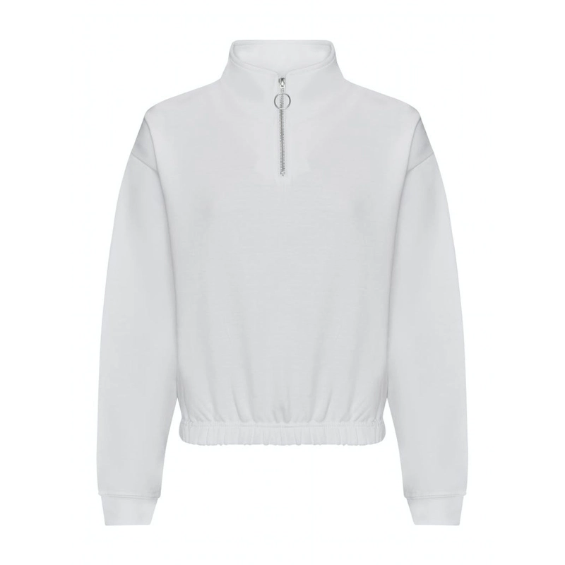 Sweat court Demi-Zippé pour Femmes