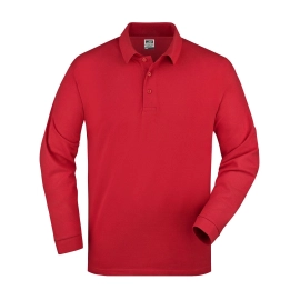 Polo Piqué manches longues homme
