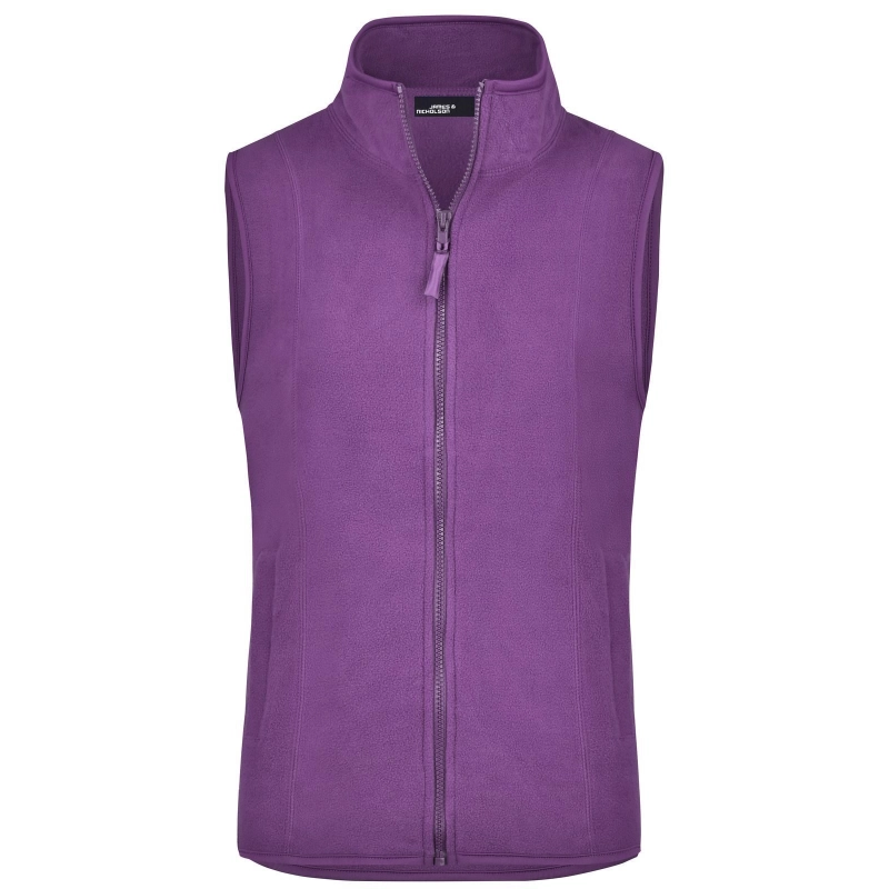 Gilet microfleece femme