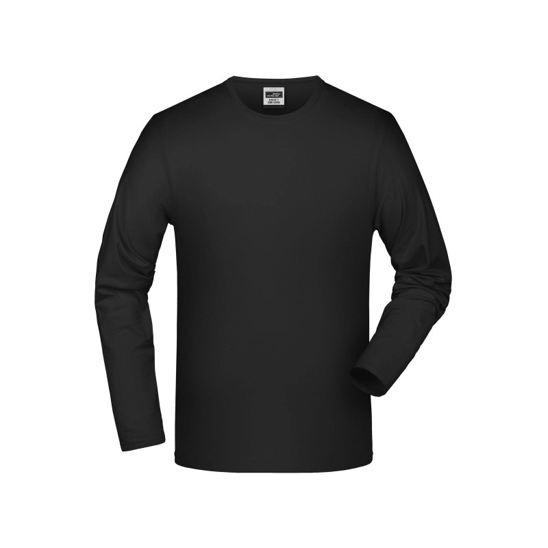 T-shirt elastique manches longues homme