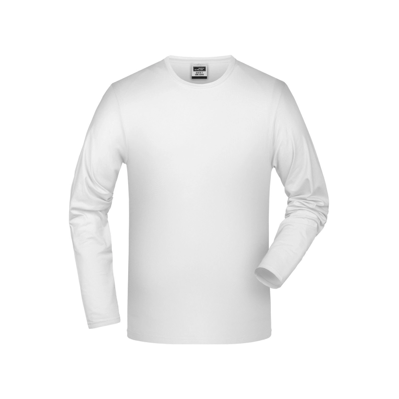 T-shirt elastique manches longues homme