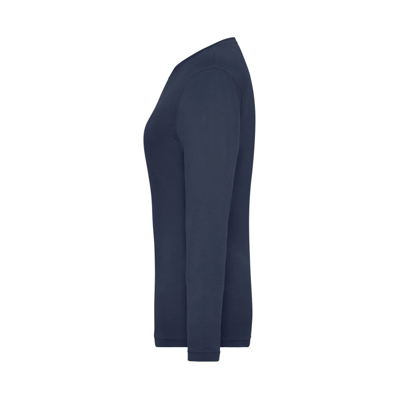 T-shirt de travail manches longues BIO Stretch femme