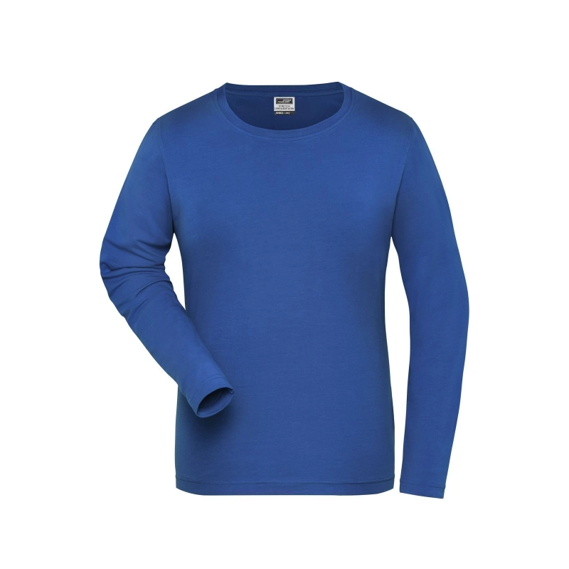 T-shirt de travail manches longues BIO Stretch femme
