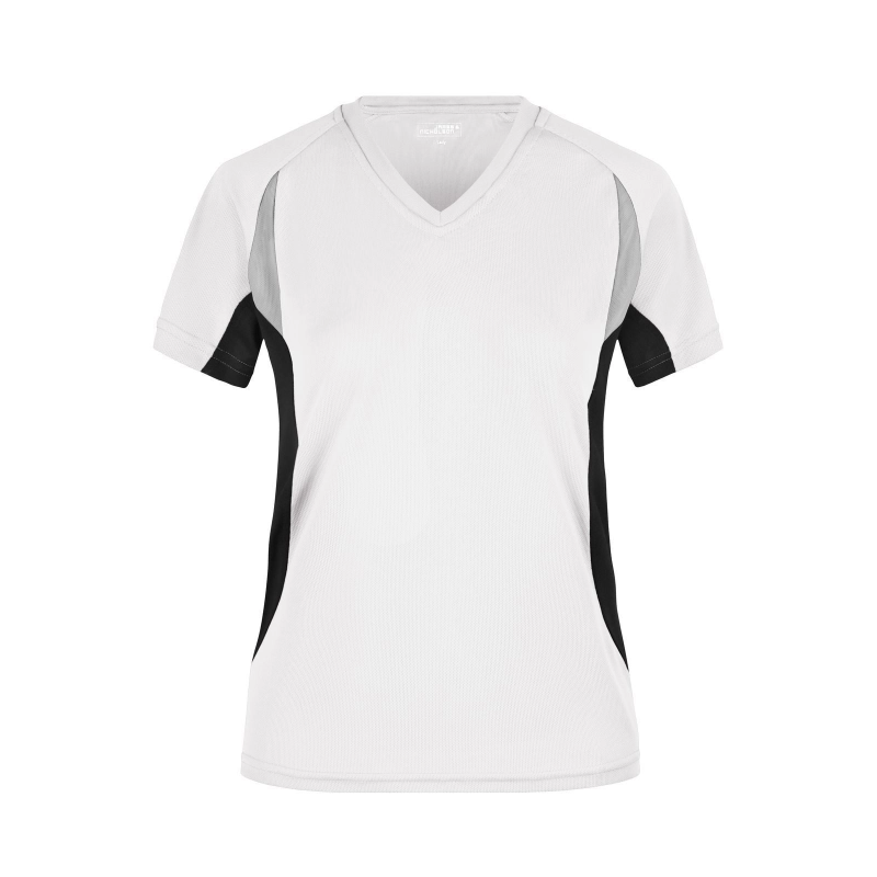 Tee-shirt femme respirant col V