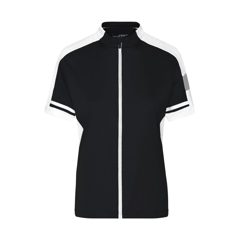 T-shirt de cycliste avec fermeture femme