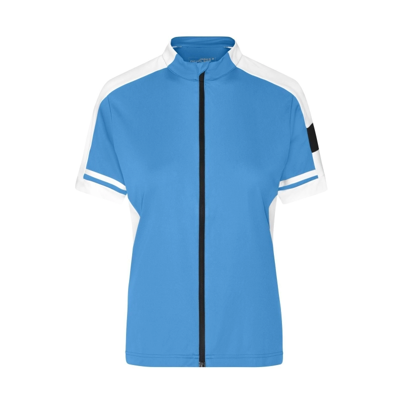 T-shirt de cycliste avec fermeture femme