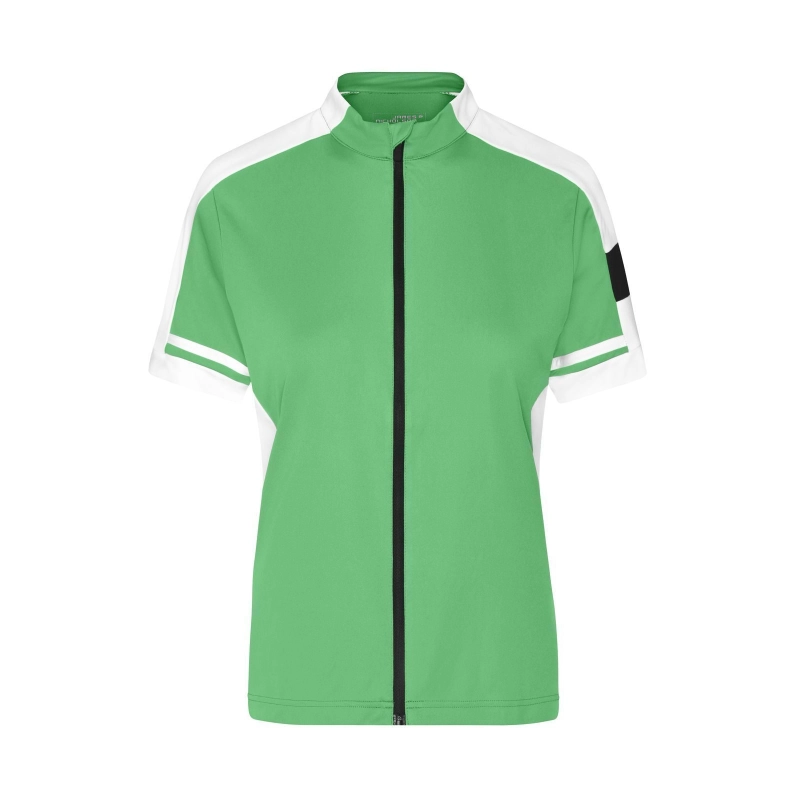T-shirt de cycliste avec fermeture femme