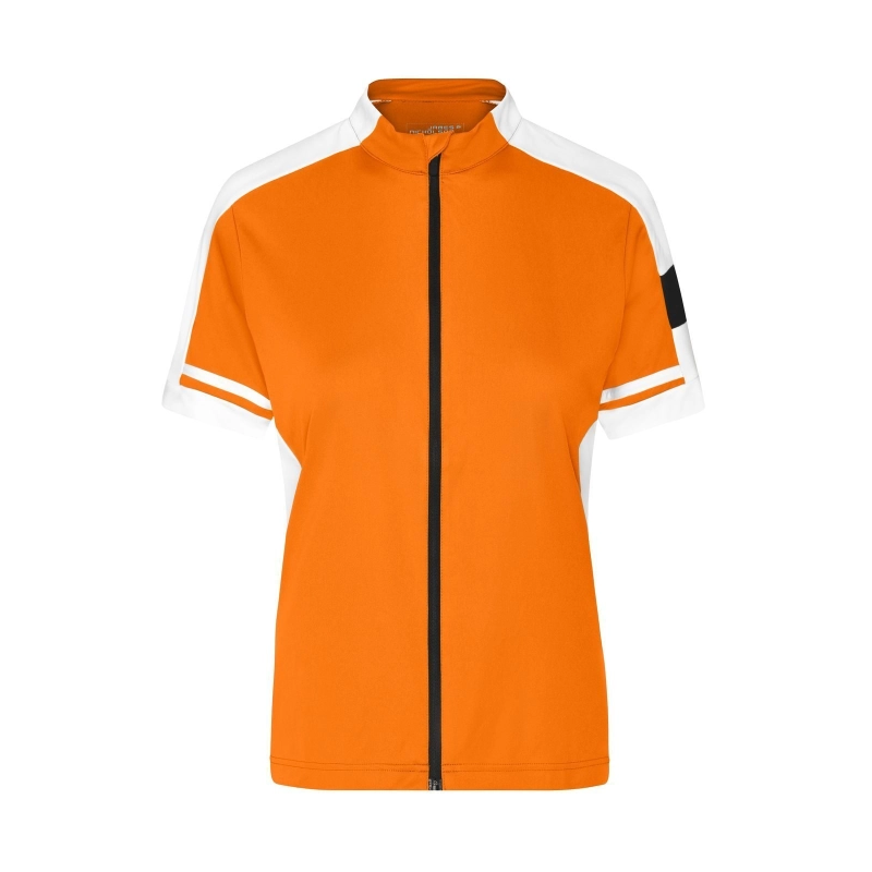 T-shirt de cycliste avec fermeture femme