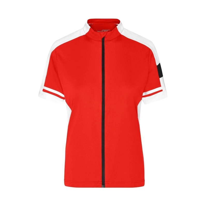 T-shirt de cycliste avec fermeture femme