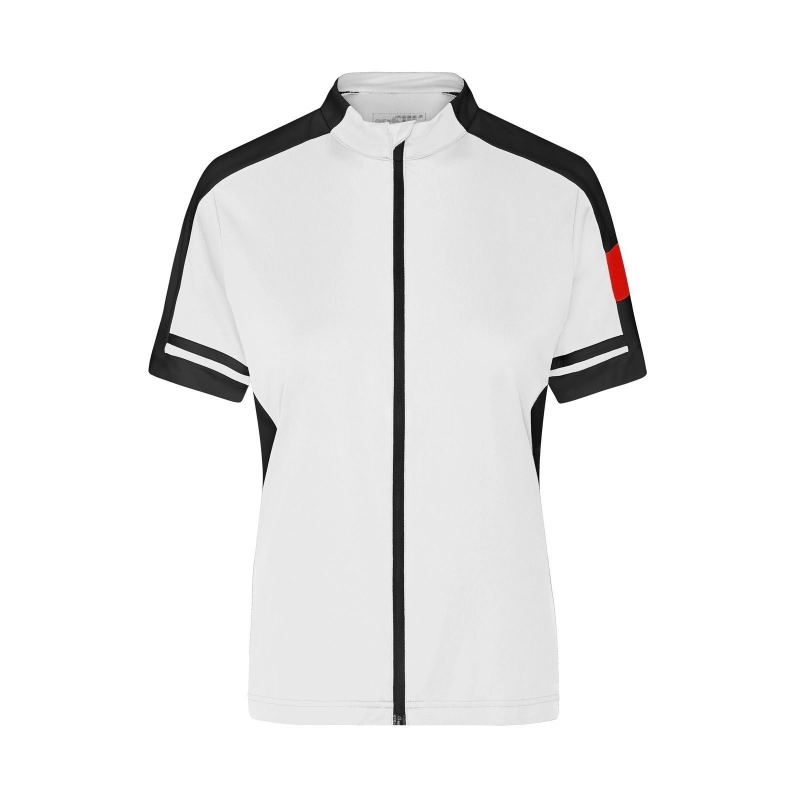 T-shirt de cycliste avec fermeture femme