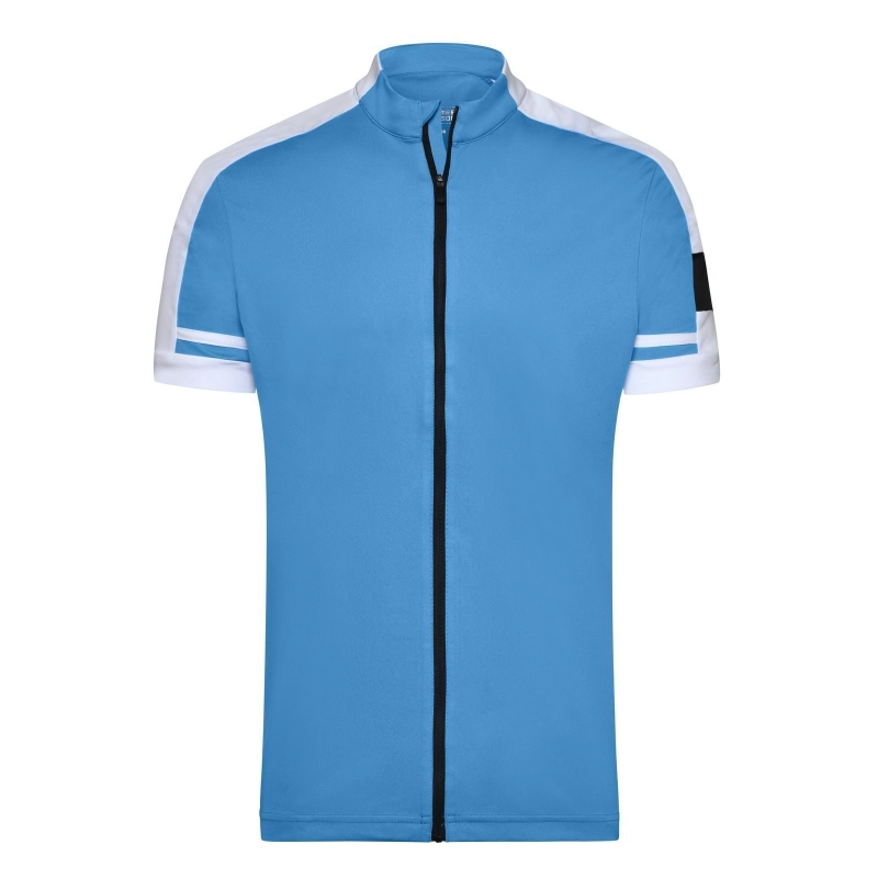 T-shirt de cycliste avec fermeture homme