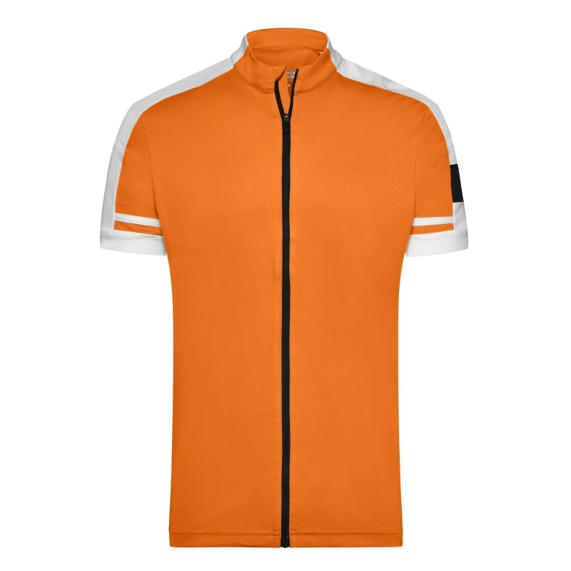 T-shirt de cycliste avec fermeture homme