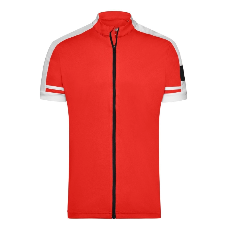 T-shirt de cycliste avec fermeture homme