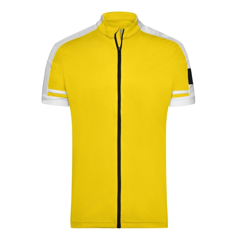 T-shirt de cycliste avec fermeture homme