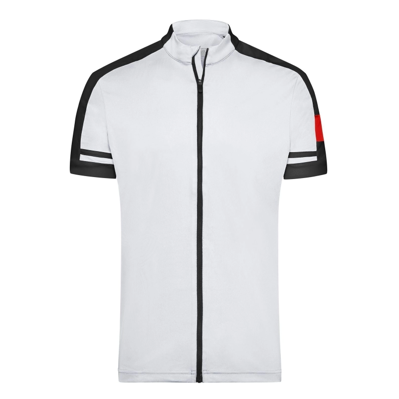 T-shirt de cycliste avec fermeture homme