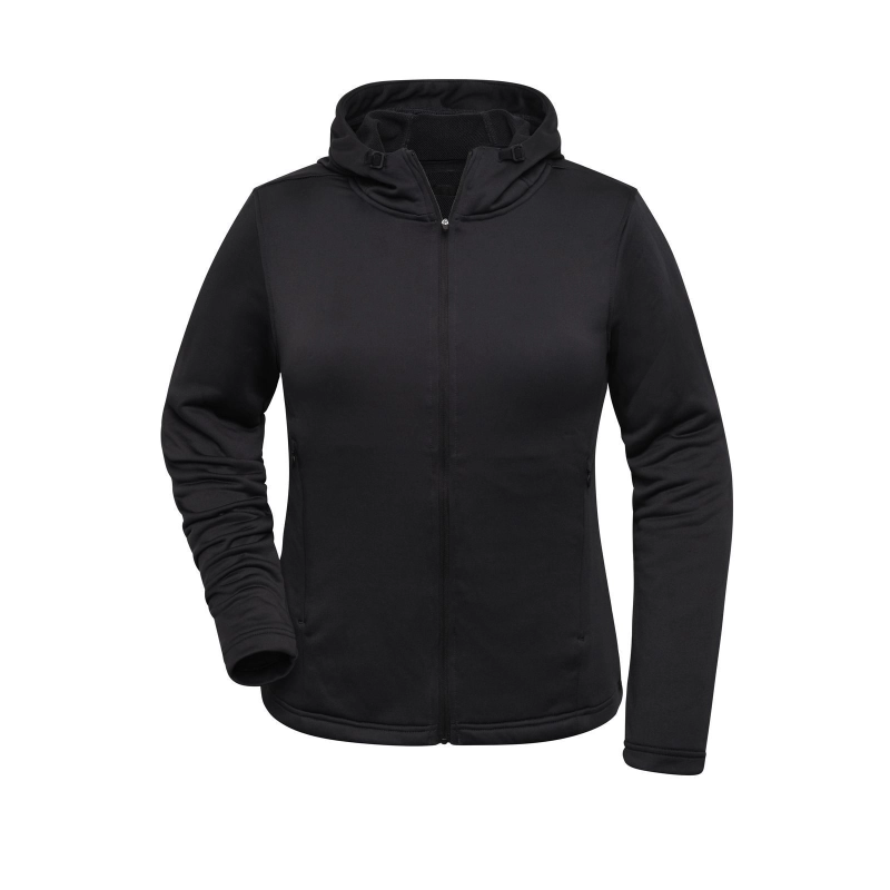 Sweat à capuche sport zippé femme