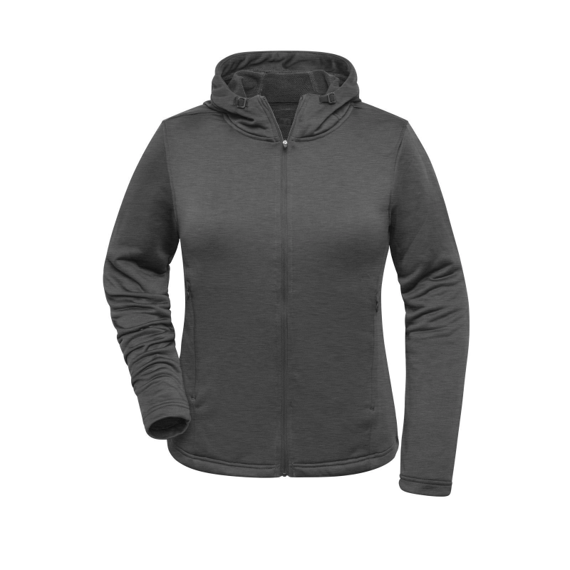Sweat à capuche sport zippé femme