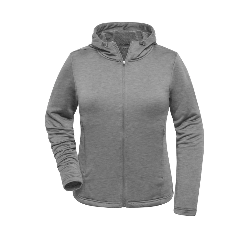 Sweat à capuche sport zippé femme