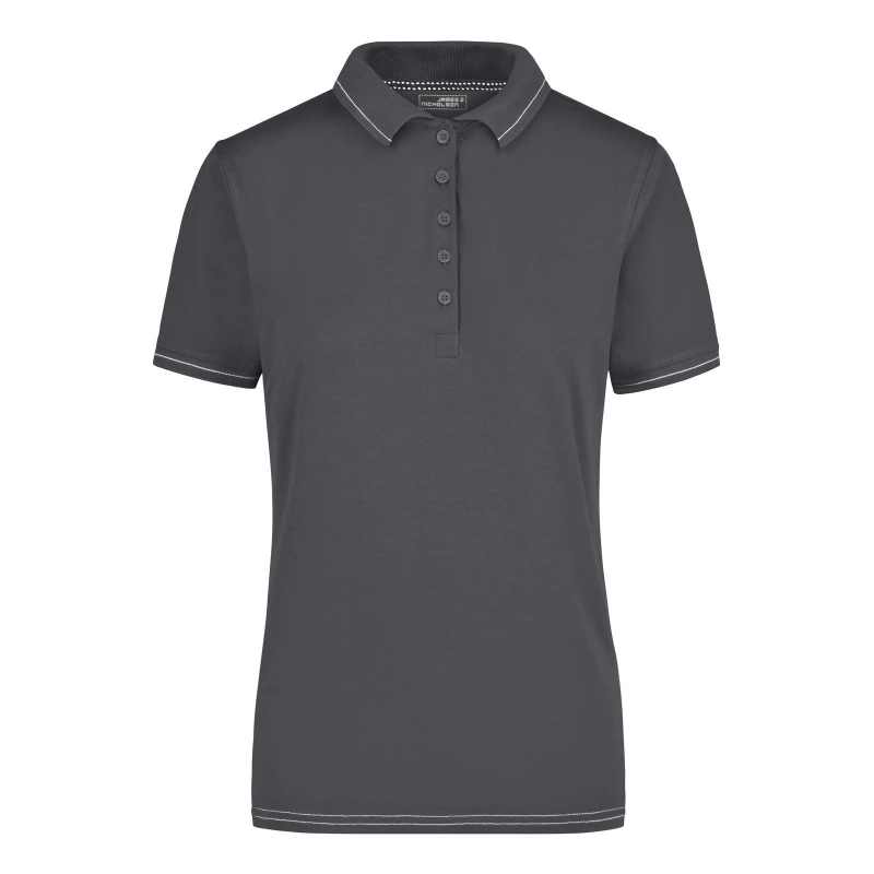 Polo elastique femme
