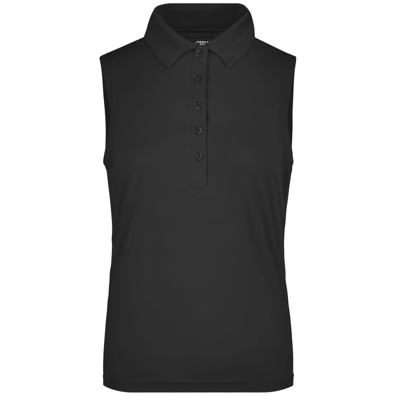 Polo sans manches femme
