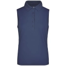 Polo sans manches femme