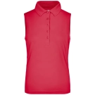 Polo sans manches femme