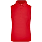 Polo sans manches femme
