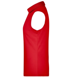 Polo sans manches femme