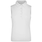 Polo sans manches femme