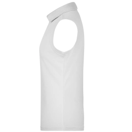 Polo sans manches femme