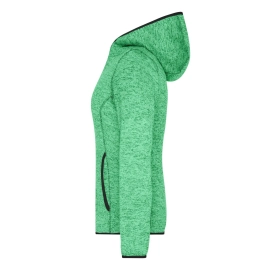 Ladies' Knitted Fleece Hoody