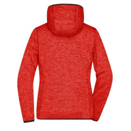 Ladies' Knitted Fleece Hoody
