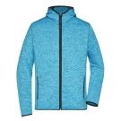 Veste en tricot polaire avec capuche homme