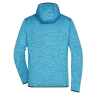 Veste en tricot polaire avec capuche homme